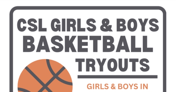 Girls & Boys  BASKETBALL TRYOUTS!